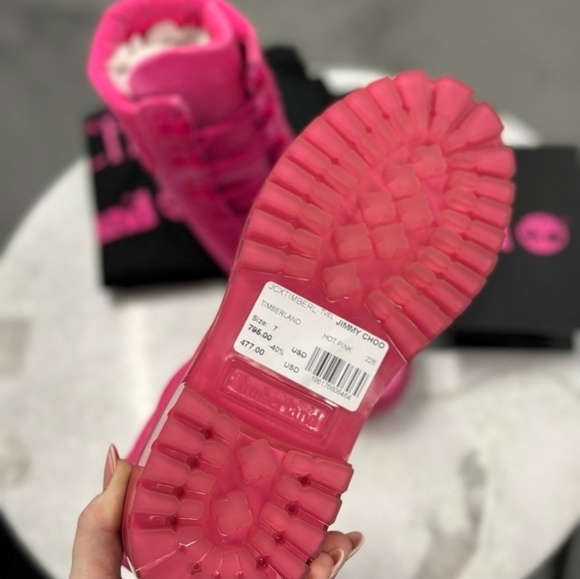 NWT JIMMY CHOO x Timberland collection size 7 - Picture 12 of 15